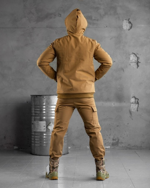 Тактический зимний теплый военный комплект KH/-13 ( Куртка + Штаны ), Камуфляж: Койот, Размер: XL - изображение 2