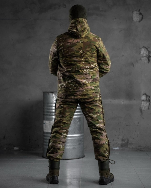 Тактичний зимовий теплий військовий комплект SZ-17 ( Куртка + Штани ), Камуфляж: Мультикам, Розмір: XXL - зображення 2