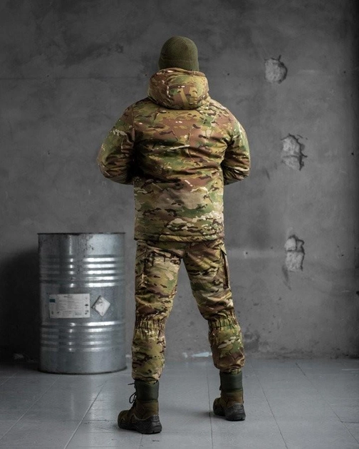 Тактичний зимовий теплий військовий комплект Grenade ( Куртка + Штани ), Камуфляж: Мультикам, Розмір: M - зображення 2