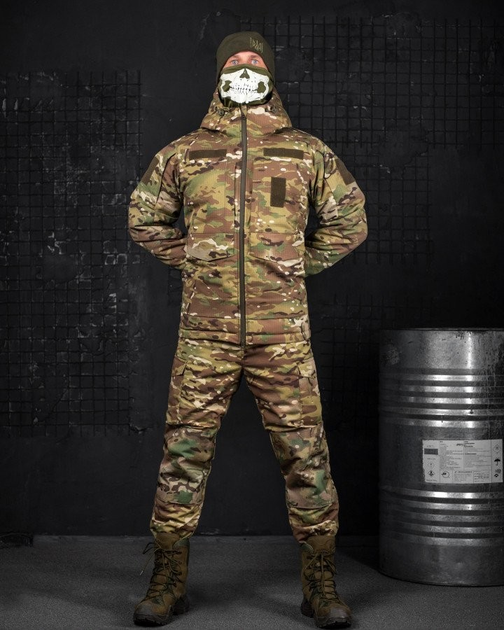 Тактический зимний теплый военный комплект Voider ( Куртка + Штаны ), Камуфляж: Мультикам, Размер: M - изображение 1