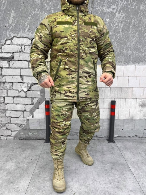 Тактический зимний теплый военный комплект Warewolf ( Куртка + Штаны ), Камуфляж: Мультикам, Размер: XL - изображение 1
