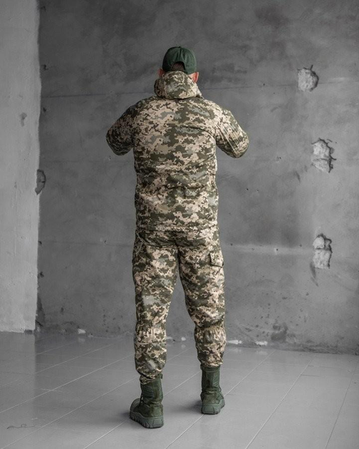 Тактический зимний теплый военный комплект RH-16 ( Куртка + Штаны ), Камуфляж: Пиксель ВСУ, Размер: XXL - изображение 2