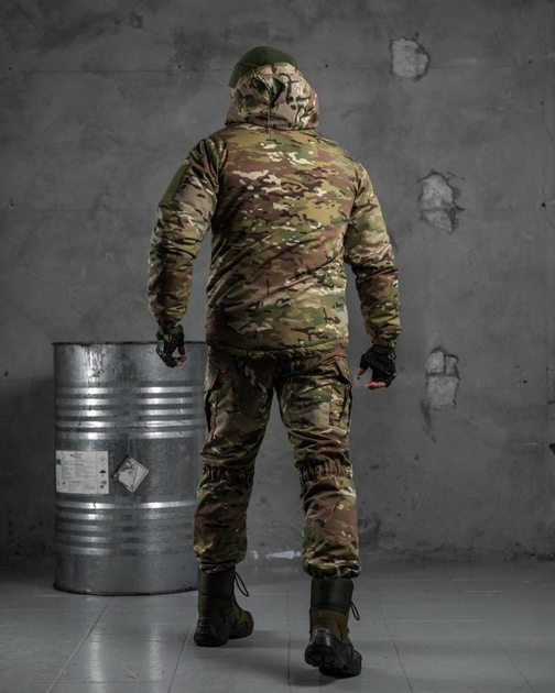 Тактичний зимовий теплий військовий комплект GRD-19 ( Куртка + Штани ), Камуфляж: Мультикам, Розмір: XXL - зображення 2