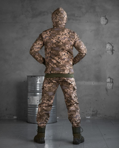 Тактичний зимовий теплий військовий комплект KH/-13 ( Куртка + Штани ), Камуфляж: Піксель, Розмір: L - зображення 2