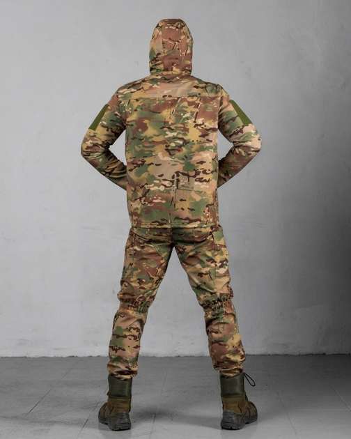 Тактический теплый военный комплект Farion ( Куртка + Штаны ), Камуфляж: Мультикам, Размер: L - изображение 2