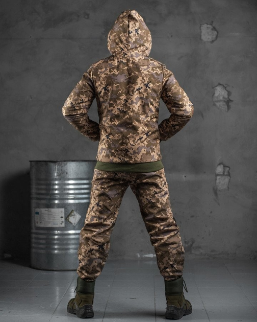 Тактический зимний теплый военный комплект PH-13 ( Куртка + Штаны ), Камуфляж: Пиксель, Размер: M - изображение 2