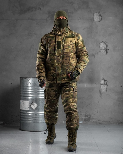 Тактический зимний теплый военный комплект Tinker ( Куртка + Штаны ), Камуфляж: Мультикам, Размер: S - изображение 1