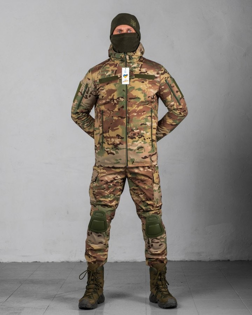 Тактический теплый военный комплект Farion ( Куртка + Штаны ), Камуфляж: Мультикам, Размер: XXL - изображение 1