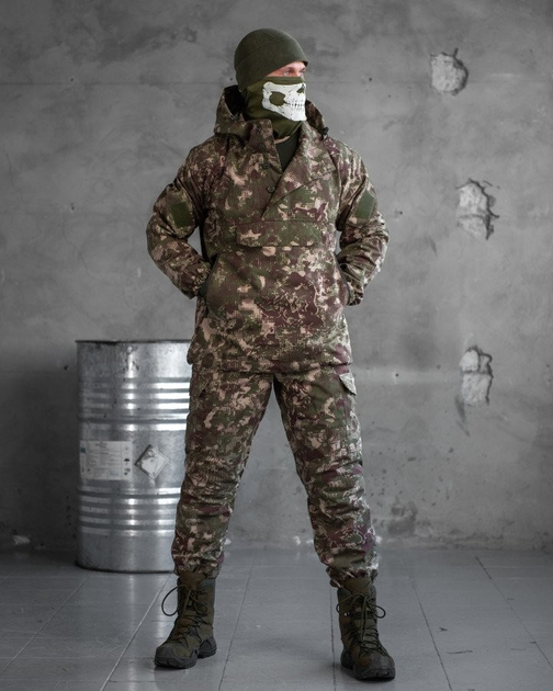 Тактический зимний военный комплект горка Sparky ( Куртка + Штаны ), Камуфляж: Мультикам, Размер: 50 - изображение 1