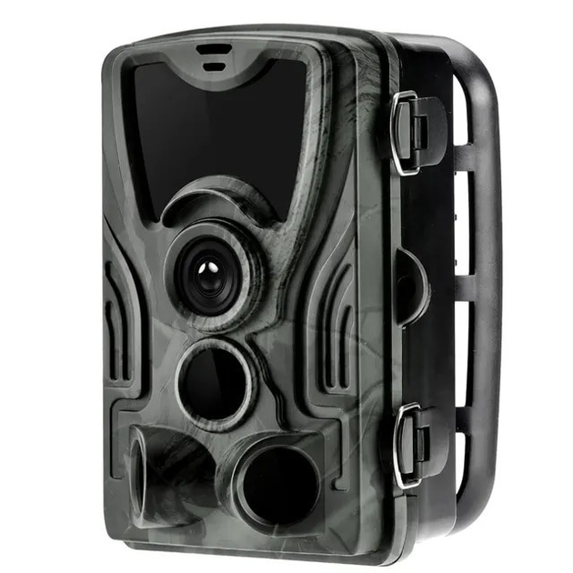 Водонепроникна фотопастка / лісова камера з датчиком, камера денного / нічного бачення зі звуком, хакі (76070990) - зображення 1