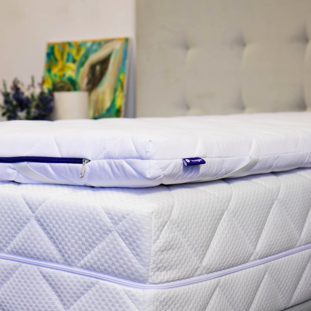 Тонкий матрас-топпер Delight Комфорт 110х190 см (Topper_Comfort_110x190) - изображение 4