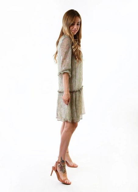 Платье inDresser XS Оливковый (IN-F0287В048Д-Olive) - изображение 2