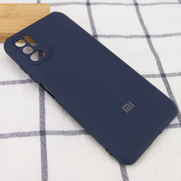 Чохол Silicone Cover My Color Full Camera (A) для Xiaomi Poco M3 Pro Синій / Midnight blue - зображення 2