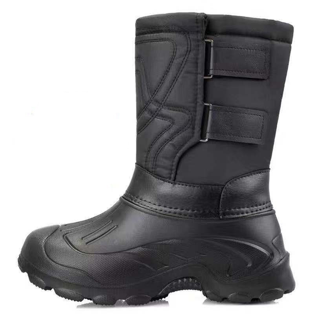 Тактичні зимові чоботи водонепроникні Чорні SnowBoots2-42 - зображення 2