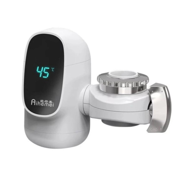 Проточный водонагреватель насадка на кран для кухни Water Heater c LCD дисплеем 3 кВт - изображение 2