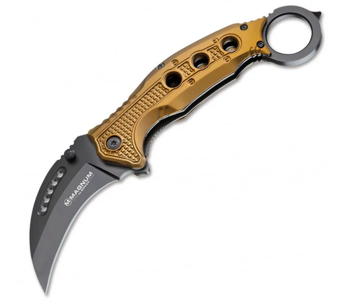 Складной Нож из Керамбита Boker Magnum Scorpion Черный 01MB713 - изображение 1