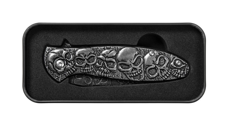 Складаний Ніж Boker Magnum Dia de los muertos Череп 01SC519 - Фото 5 Складаний Ніж Boker Magnum Dia de los muertos Череп 01SC519 - зображення 5