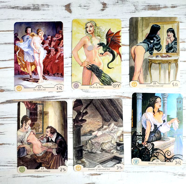 Карты эротический оракул Манара Manara Erotic Oracle - изображение 3