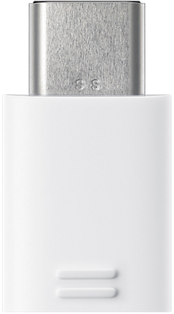 Адаптер Samsung EE-GN930BWE Micro USB до USB Type-C Білий (8806088480985) - зображення 1