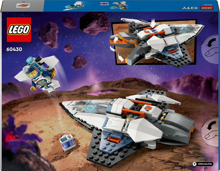 Конструктор LEGO City Міжзоряний космічний корабель 240 деталей (60430) - зображення 2