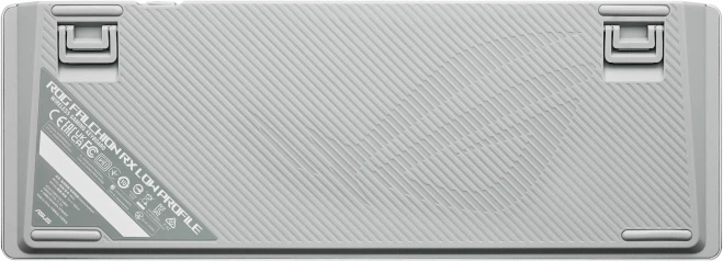 Клавіатура бездротова ASUS ROG Falchion RX Low Profile Red Wireless/Bluetooth/USB White (90MP03EC-BKMA10) - зображення 8