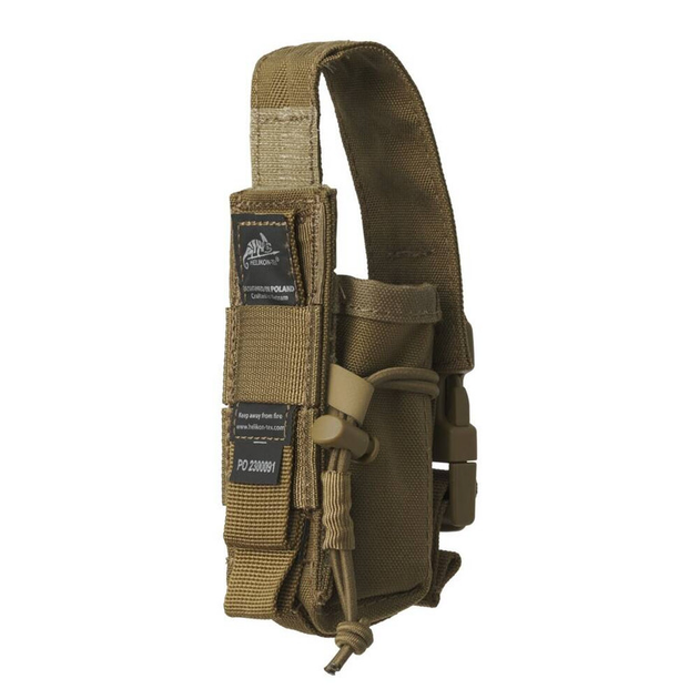 Підсумок тактичний Helikon-Tex Для світлових гранат Койот FLASH GRENADE POUCH COYOTE (MO-GFG-CD-11) - изображение 2