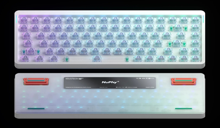Беспроводная механическая клавиатура NuPhy Air75 V2 / Moss switch (tactile, 60g) / Color - Basalt Black / Hot-Swappable, RGB, ANSI US - изображение 7