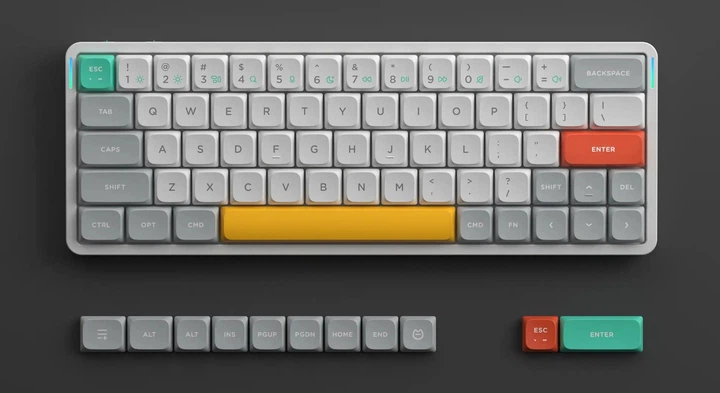 Беспроводная механическая клавиатура Nuphy Air60 V2 / Gateron Low