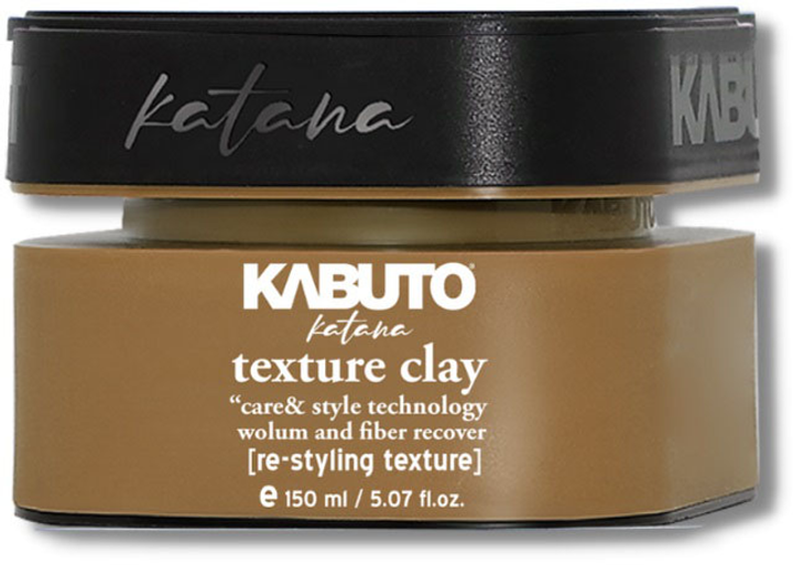 Glinka Kabuto Katana Texture Clay modelująca do włosów 150 ml (8683372110076) - obraz 1
