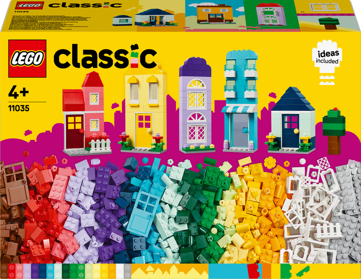 Zestaw klocków Lego Classic Kreatywne domy 850 części (11035) - obraz 1