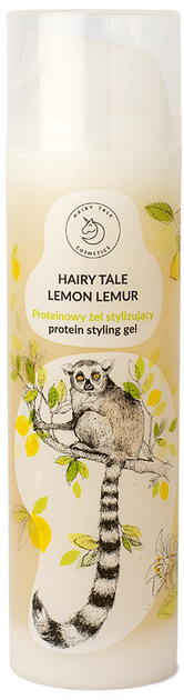 Żel Hairy Tale Lemon Lemur proteinowy stylizujący do fal i loków 200 ml (5907796691076) - obraz 1