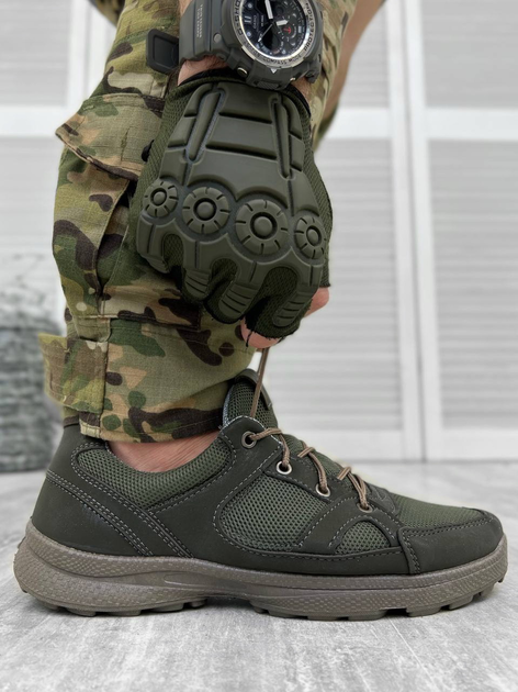 Тактичні кросівки Tactical Forces Shoes Хакі 41 - зображення 1