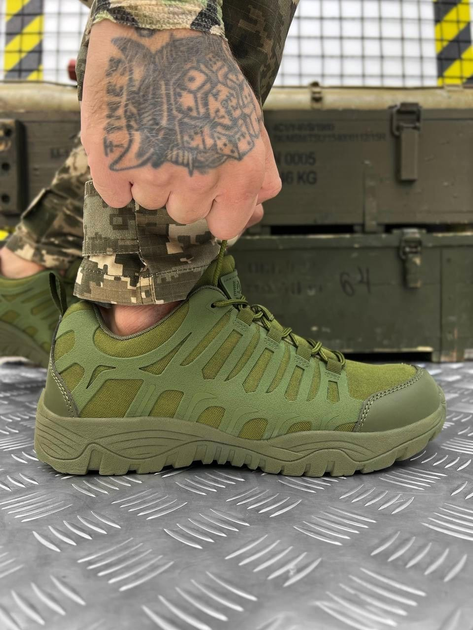 Тактические кроссовки АК Tactical Shoes Olive 41 - изображение 1
