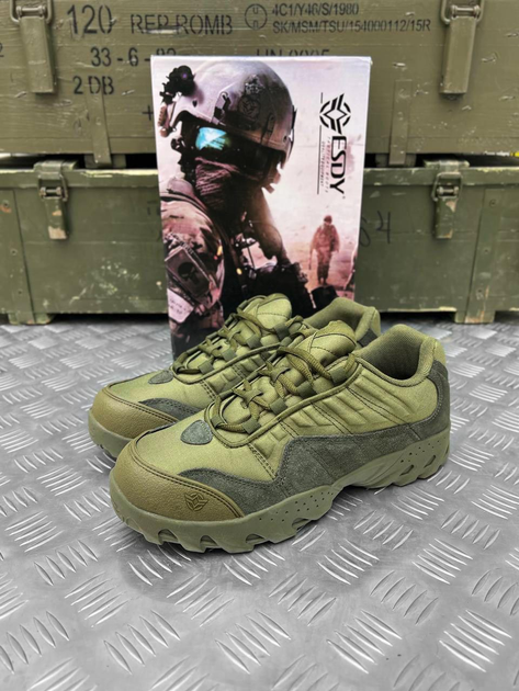 Кроссовки тактические Tactical Duty Shoes Olive 44 - изображение 2