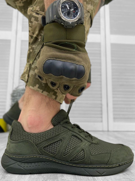 Кроссовки тактические Tactical Assault Shoes Olive 42 - изображение 1