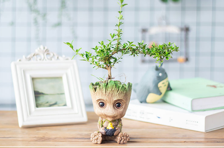 Квітковий горщик кашпо Primo Грут Groot для квітів та канцелярії (GR-06) - зображення 3