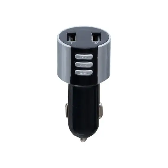 Авто FM модулятор Bluetooth X18 + 2USB 2.1 A (Чорний) - изображение 2