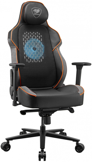 Fotel gamingowy Cougar NxSys Aero Black/Orange (CGR-ARP) - obraz 1