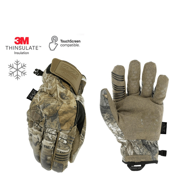 Тактичні зимові рукавиці Mechanix SUB35 Realtree EDGE Winter L - зображення 1