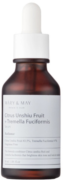 Serum do twarzy Mary&May Citrus Unshiu + Tremella Fuciformis Serum redukujące przebarwienia 30 ml (8809670680855) - obraz 1