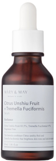 Сироватка для обличчя Mary&May Citrus Unshiu + Tremella Fuciformis зменшення гіперпігментації 30 мл (8809670680855) - зображення 1