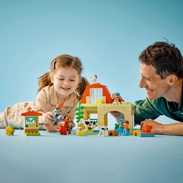 Конструктор LEGO DUPLO Town Догляд за тваринами на фермі 74 деталей (10416) - зображення 8