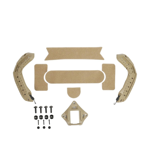 Комплект обвісу для шоломів з болтами FAST, MICH Койот - зображення 2