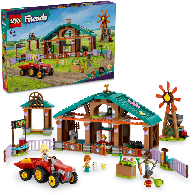 Конструктор LEGO Friends Притулок для сільськогосподарських тварин 489 деталей (42617) - зображення 3
