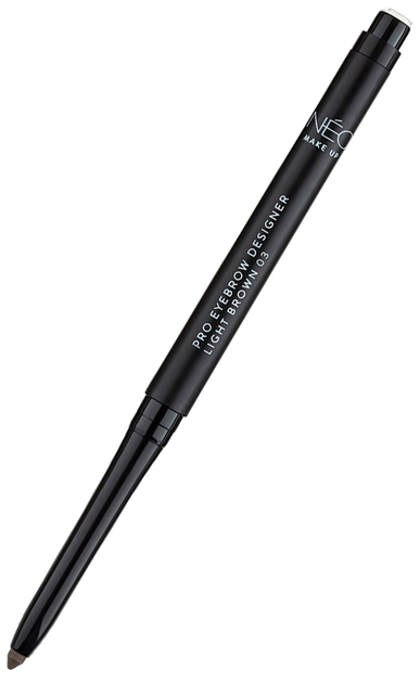 Олівець для брів NEO Make up Pro Eyebrow Designer 03 Light Brown 0.3 г (5903274034489) - зображення 1