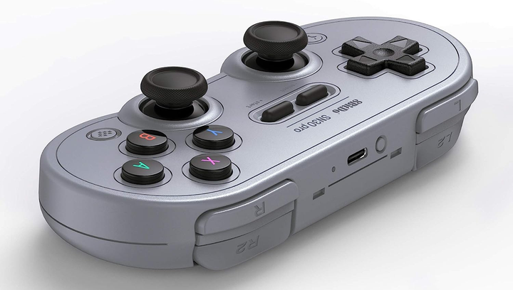Геймпад Бездротовий 8BitDo Switch SN30 Pro G Grey - зображення 4
