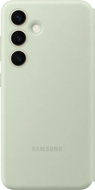 Etui z klapką Samsung Smart View Wallet Case do Samsung Galaxy S24 Light Green (8806095354675) - obraz 2