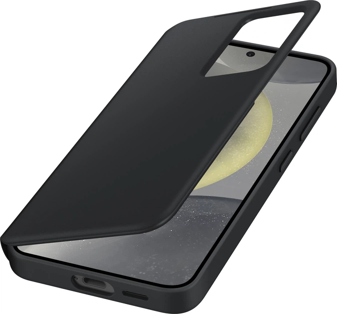 Etui z klapką Samsung Smart View Wallet Case do Samsung Galaxy S24 Black (8806095354682) - obraz 3
