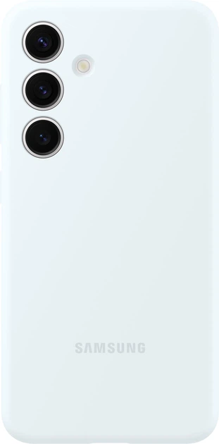 Etui Samsung Silicone Case do Samsung Galaxy S24 White (8806095426877) - obraz 3