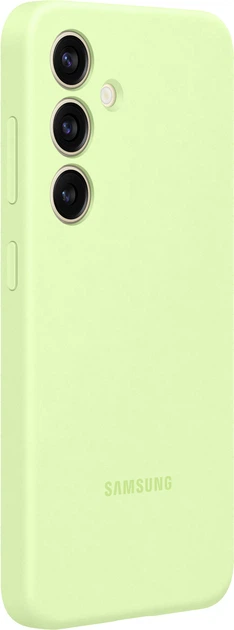 Etui Samsung Silicone Case do Samsung Galaxy S24 Light Green (8806095426884) - obraz 4